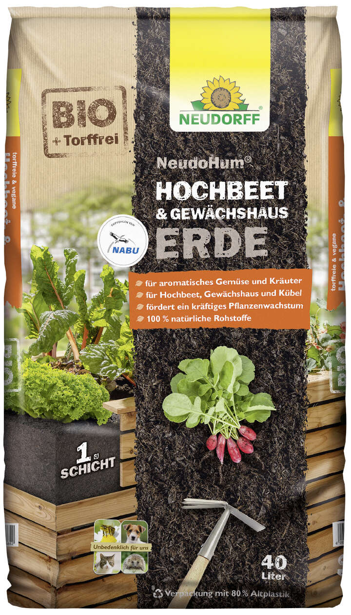 NEUDORFF NeudoHum Hochbeeterde torffrei